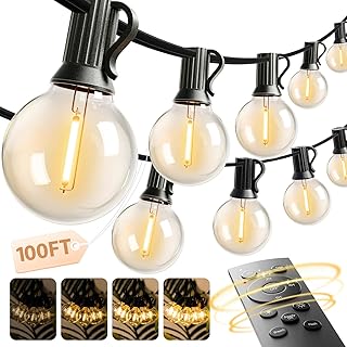 addlon 100FT Outdoor String Lights G40