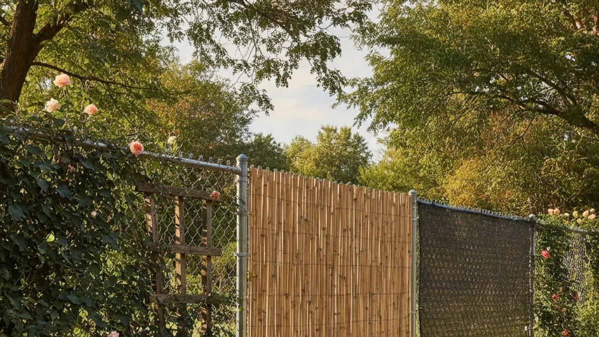 Alternatives to Spray Painting Your Chain Link Fence