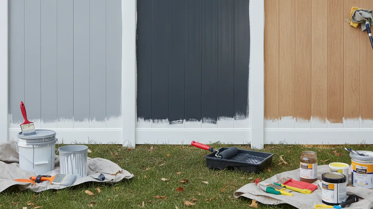 Alternatives to Spray Painting Your Vinyl Fence