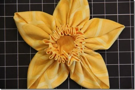Attaching Petals to Cup