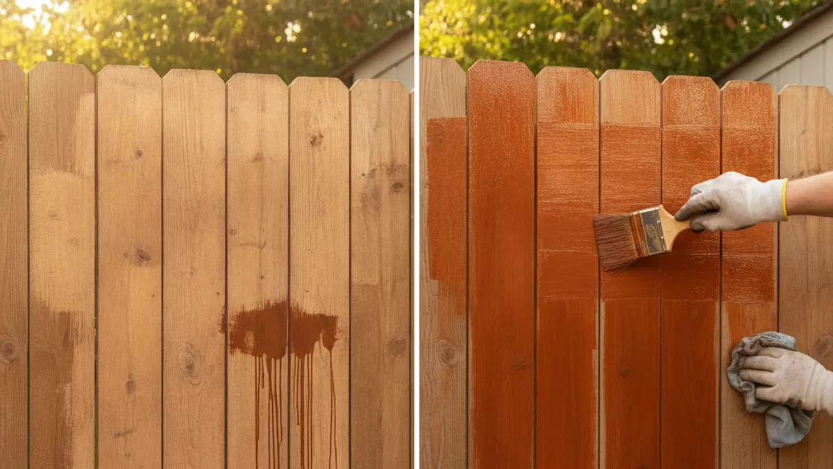 Avoiding Common Fence Staining Mistakes and How to Fix Them