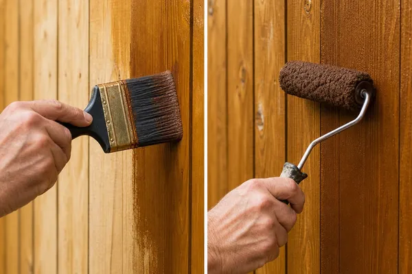 Brushing vs. Rolling Your Fence: Which Method Truly Wins?
