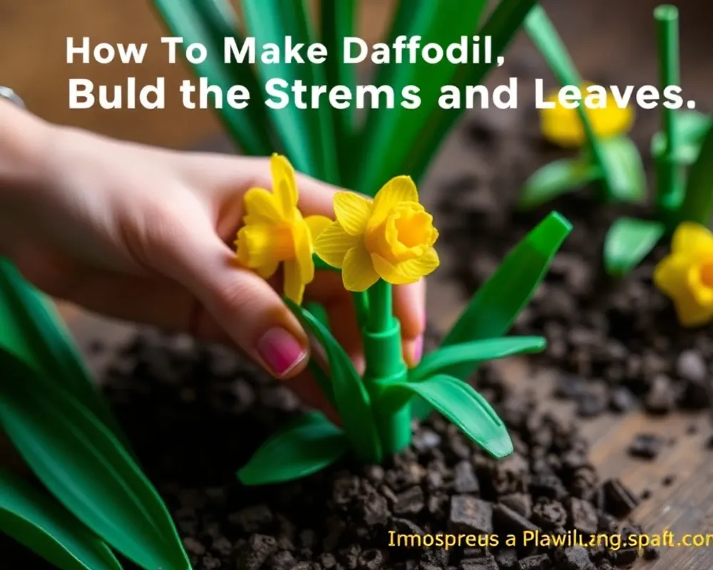 Building the Stem and Leaves