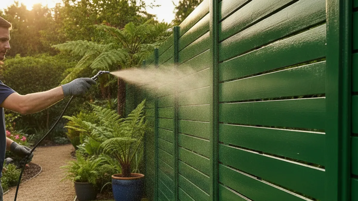Caring for Your Newly Painted Bamboo Fence