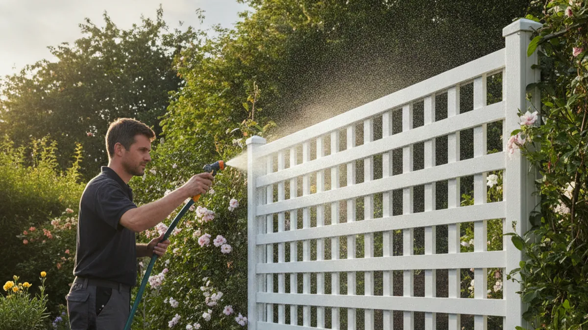 Caring for Your Newly Painted Trellis Fence
