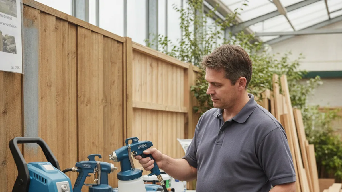 Choosing the Best Paint Sprayer for Your Fence Project