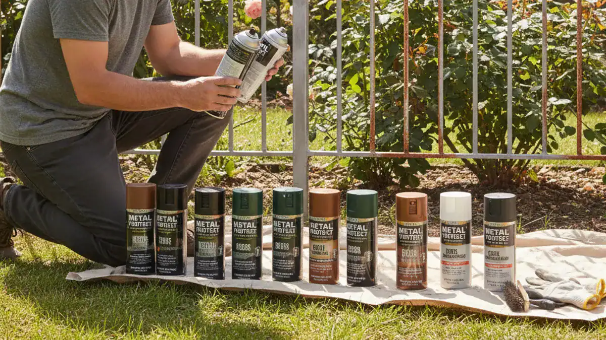 Choosing the Best Spray Paint for Your Metal Fences