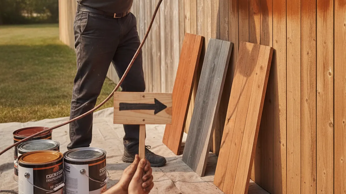 Choosing the Best Stain for Your Fence