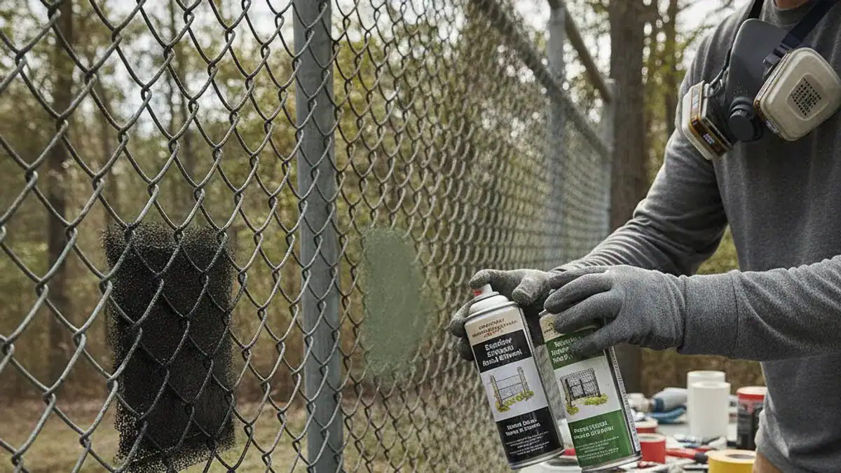 Choosing the Right Spray Paint for Your Fence