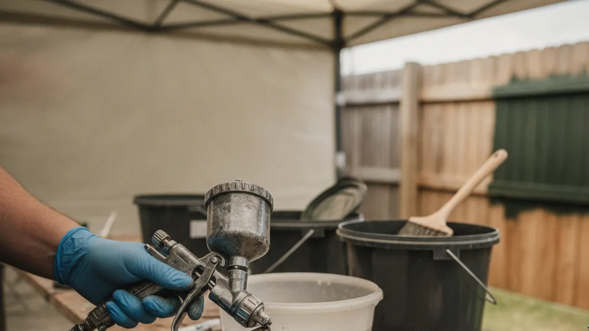 Cleaning Your Paint Sprayer After Use