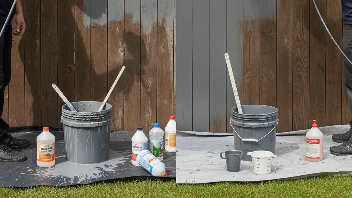 Common Mistakes When Thinning Fence Paint for Spraying And How to Avoid Them