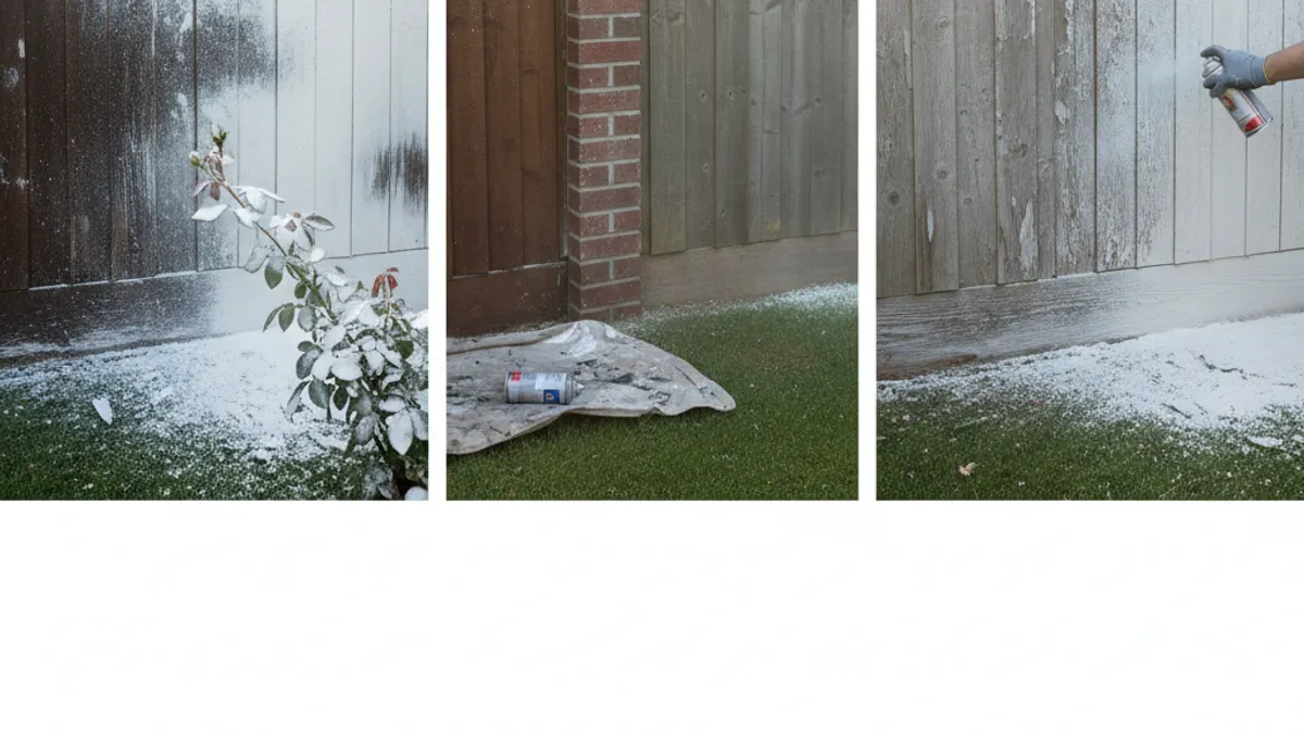 Common Pitfalls: Mistakes to Sidestep When Spray Painting Fences