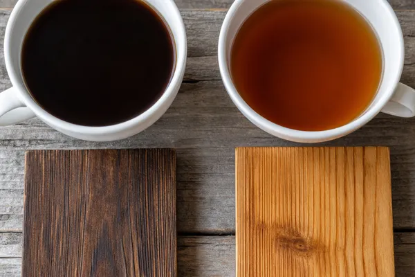 Direct Comparison: Coffee vs. Tea for Wood Staining