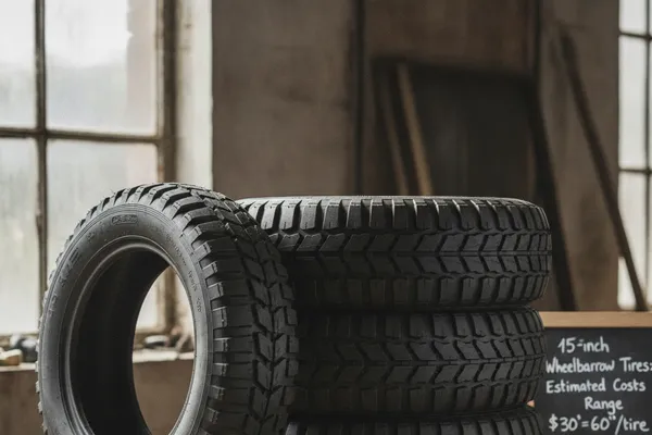 Estimated Costs for 15-Inch Wheelbarrow Tires