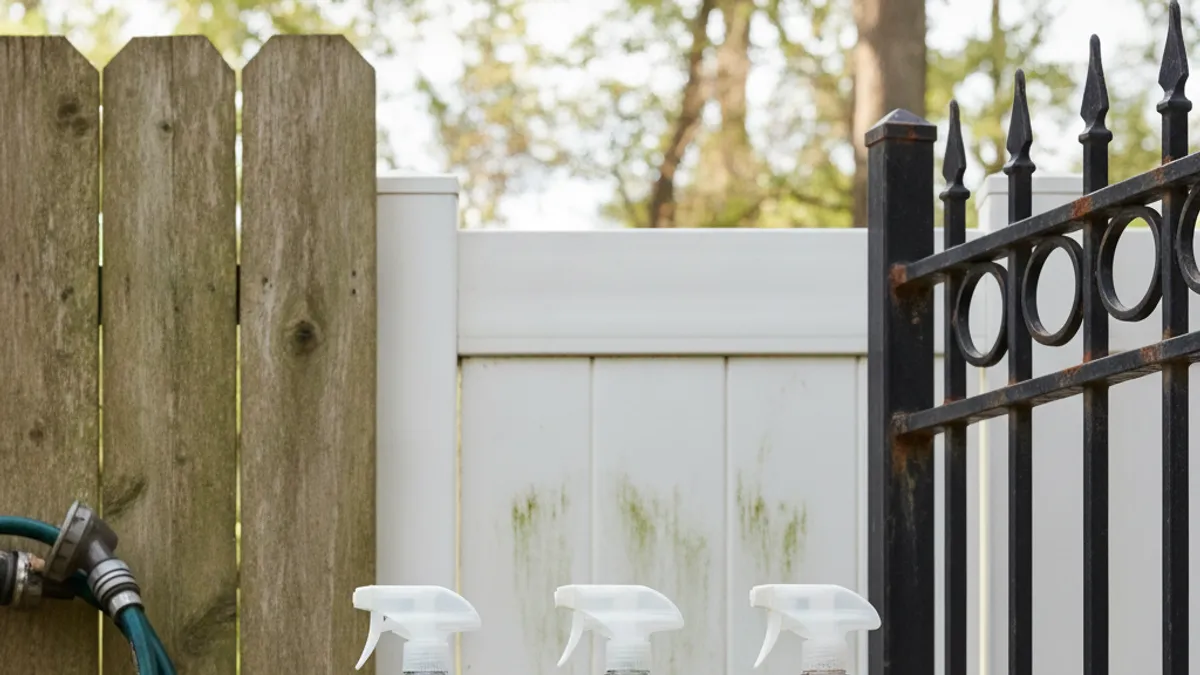 Fence Material Matters: Matching Cleaner to Your Fence