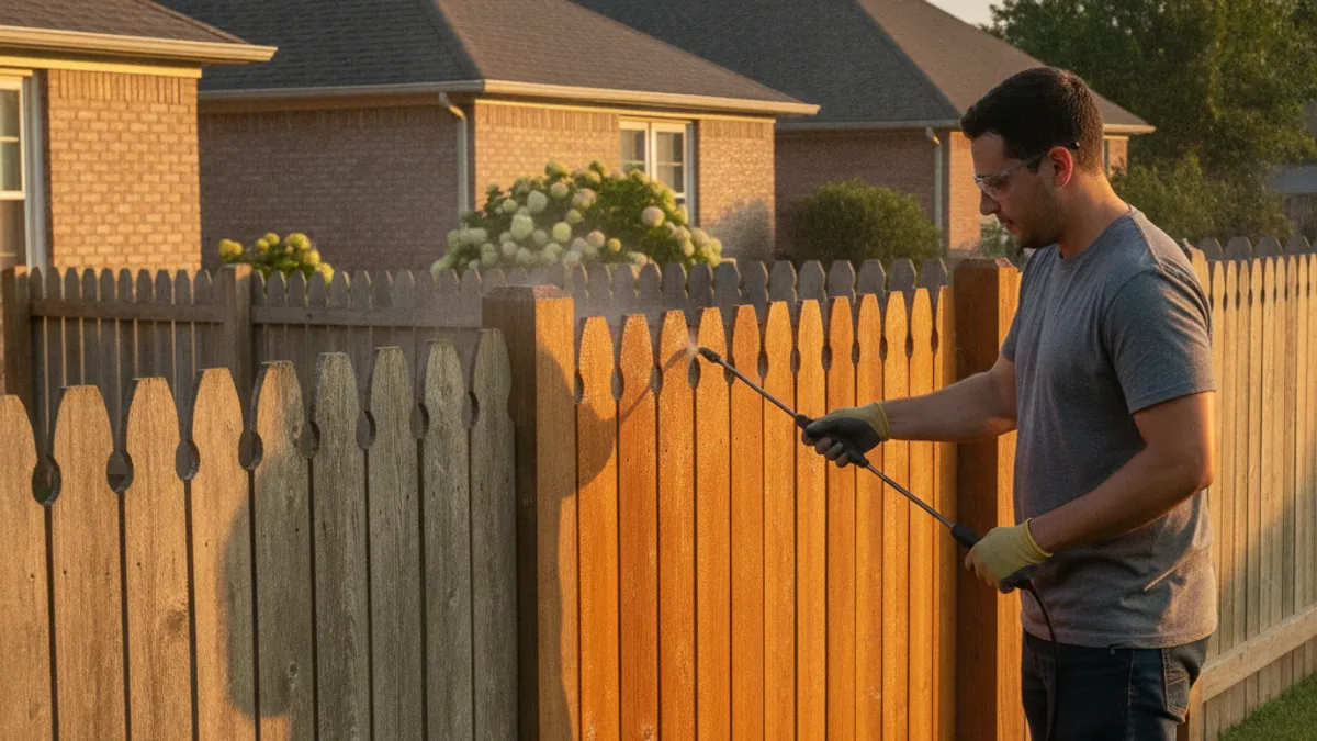 Fence Staining: Protecting Your Investment and Boosting Curb Appeal