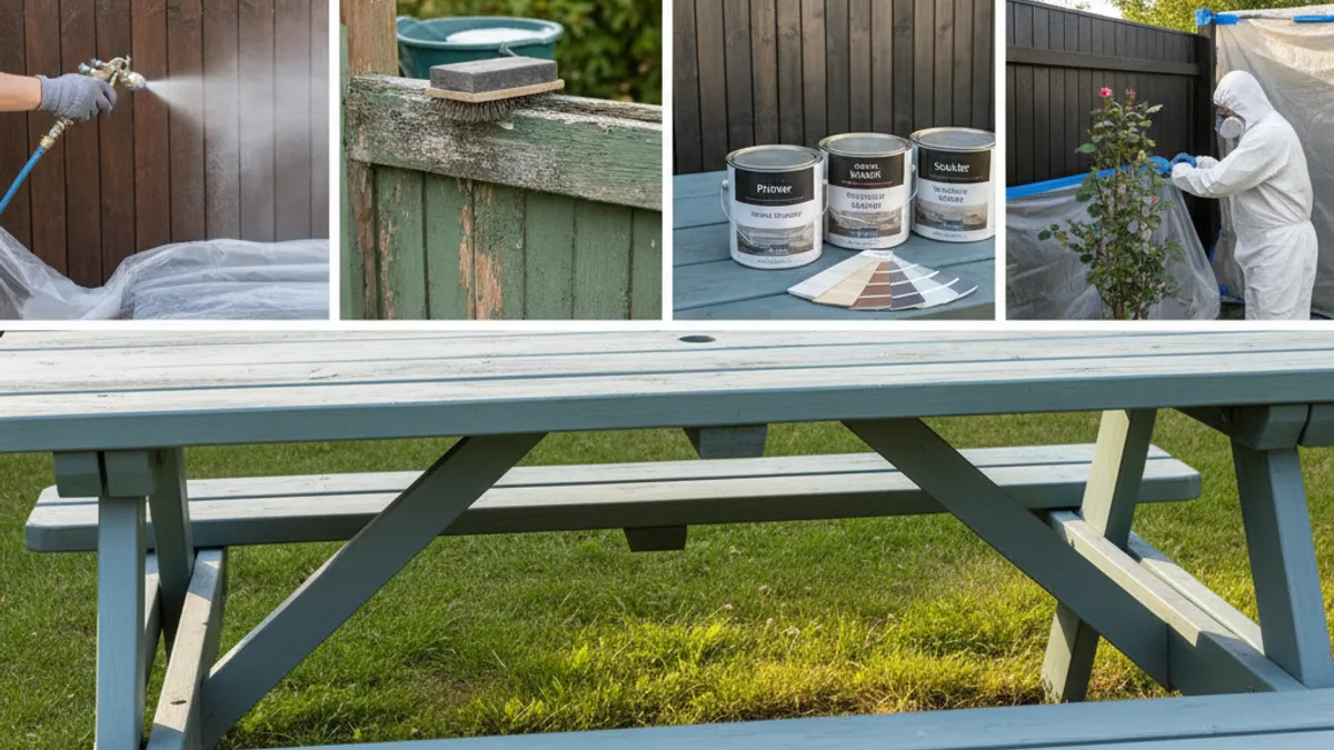 Frequently Asked Questions About Spray Painting Garden Fences