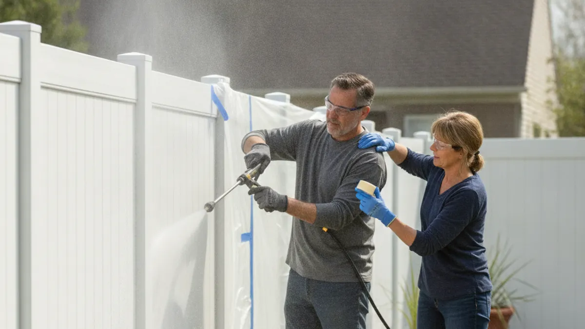 Getting Your Vinyl Fence Ready for Paint: Crucial Prep Steps