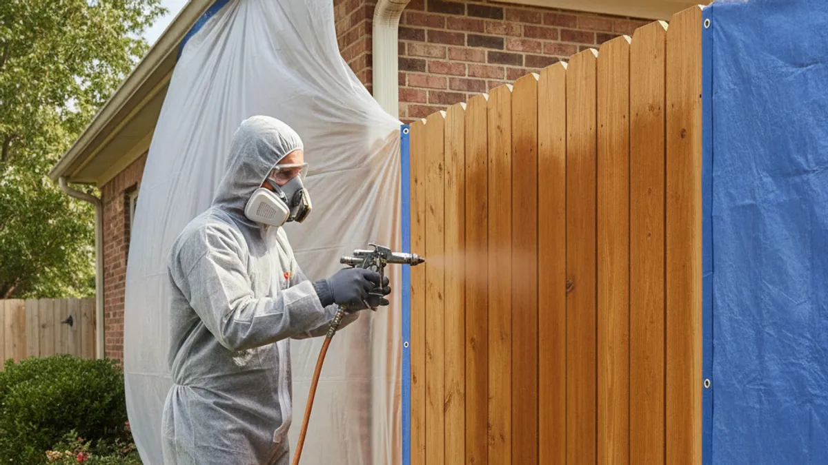 How to Handle Overspray and Protect Your Surroundings