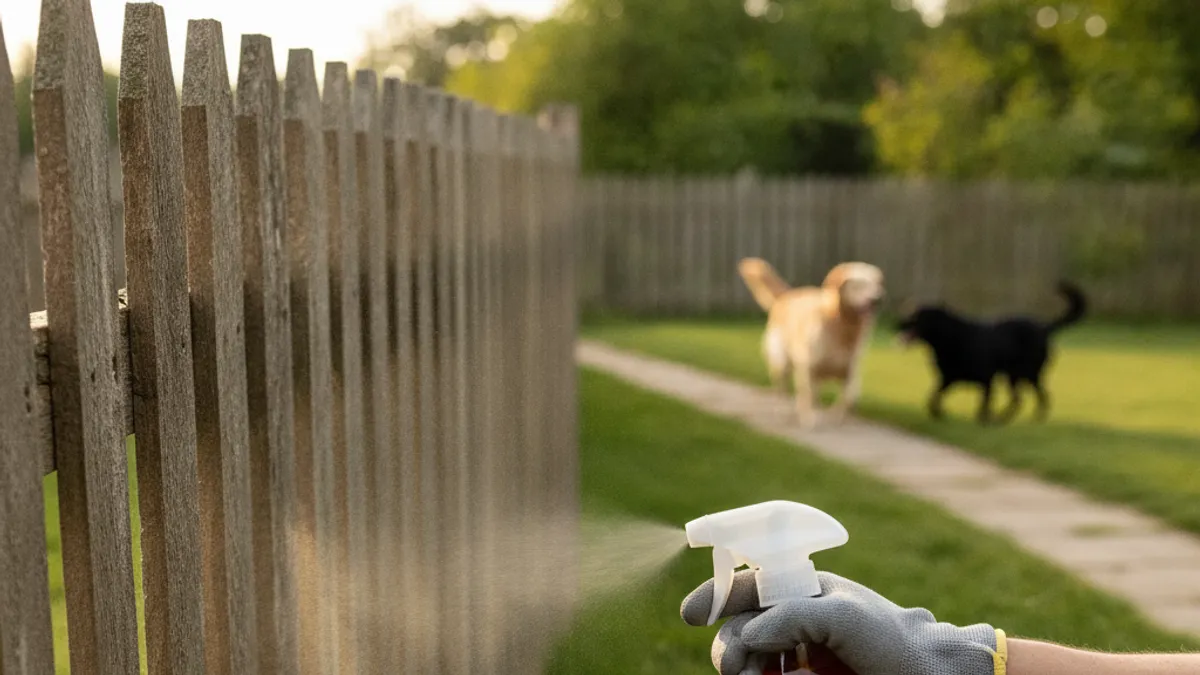 How to Keep Dogs Away From Your Fence: Effective Spray Solutions