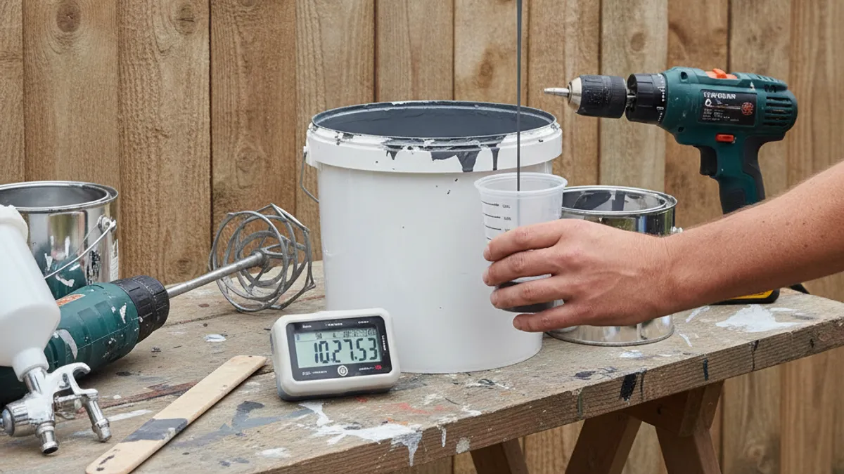 How to Measure Paint Viscosity