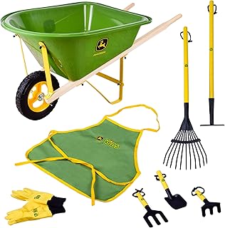 John Deere Deluxe 34" Wheelbarrow Garden