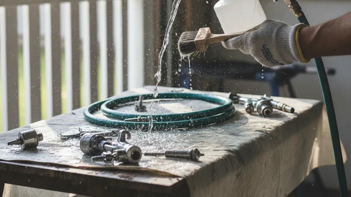 Keeping Your Sprayer Clean for Next Time