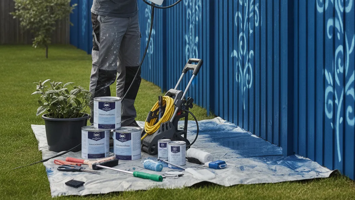 Making Your Spray-Painted Fence Last: Maintenance Tips
