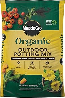 Miracle-Gro Organic Outdoor Potting Mix