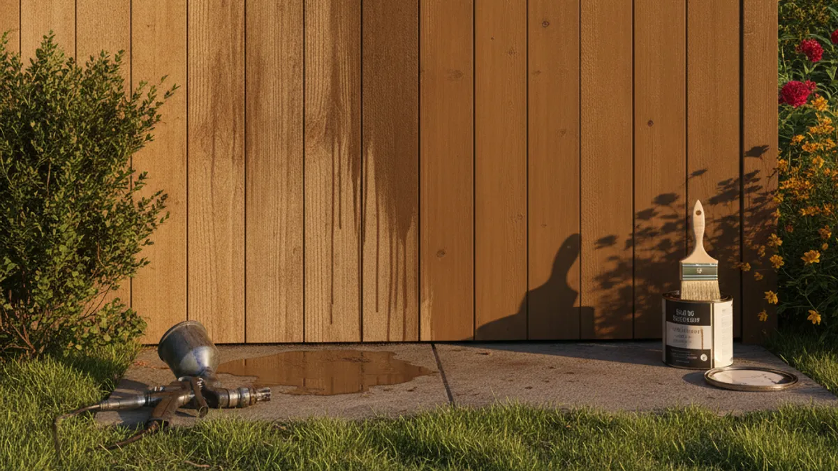 Mistakes to Avoid with Fence Staining