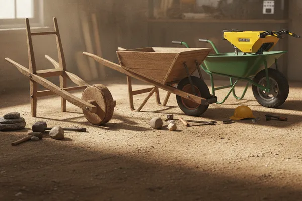 Not Just One Inventor: The Evolution of the Wheelbarrow