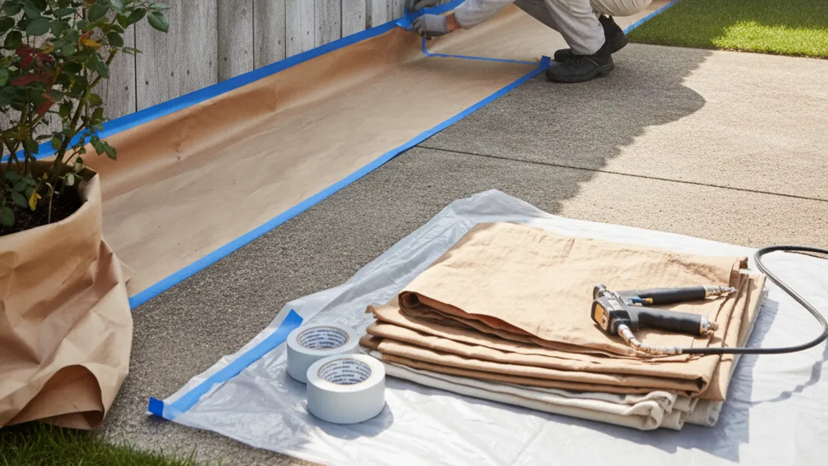 Prep Work: Your First Line of Defense Against Overspray