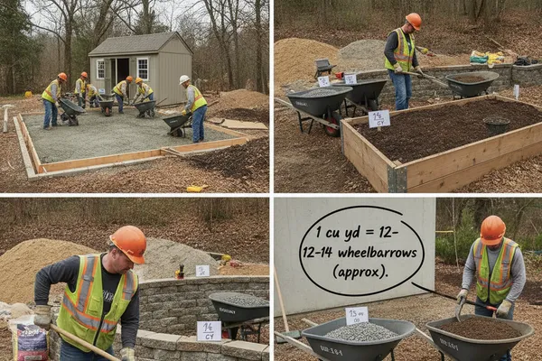 Projects That Rely on Accurate Wheelbarrow Volume Calculations