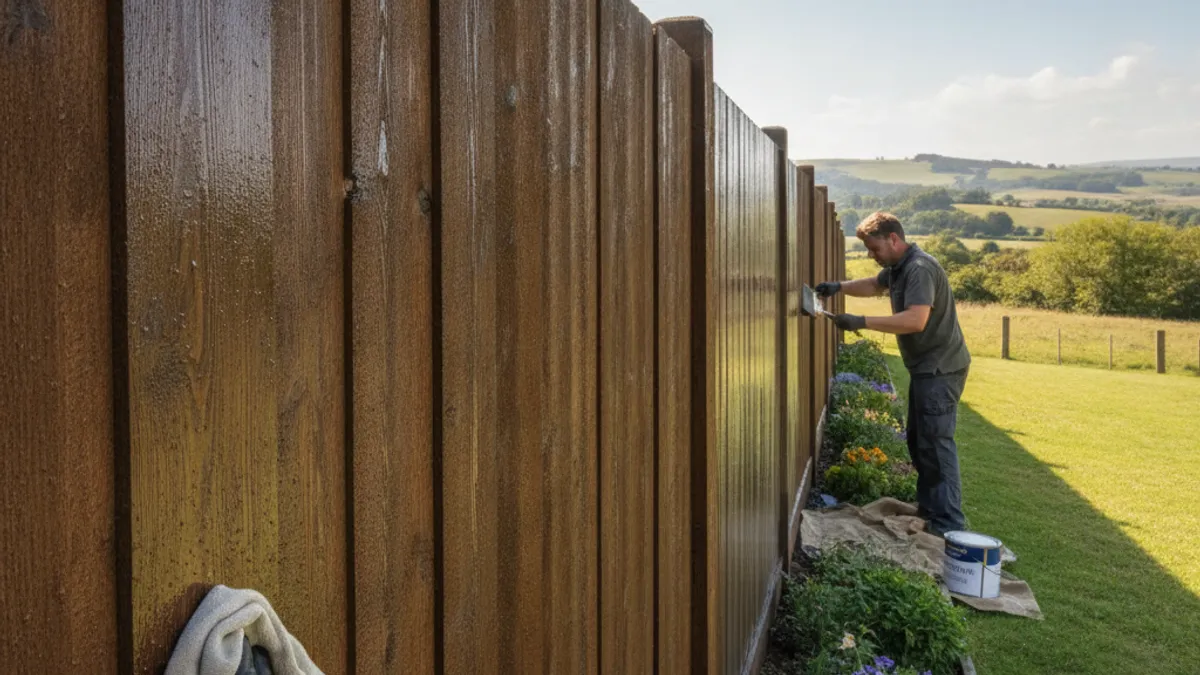 Protecting Your Investment: Post-Spray Fence Care