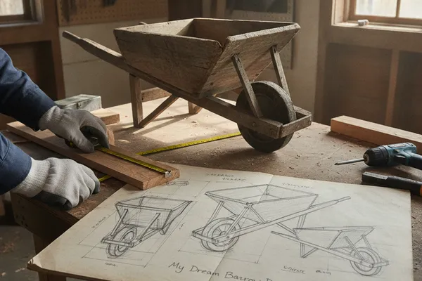 Putting Your Wheelbarrow Drawing to Use
