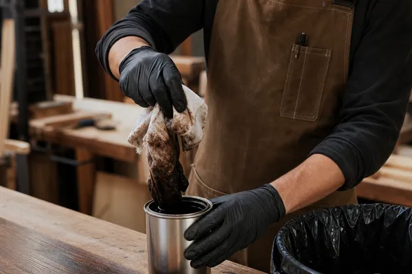 Safety First: Handling Stain and Rags Properly