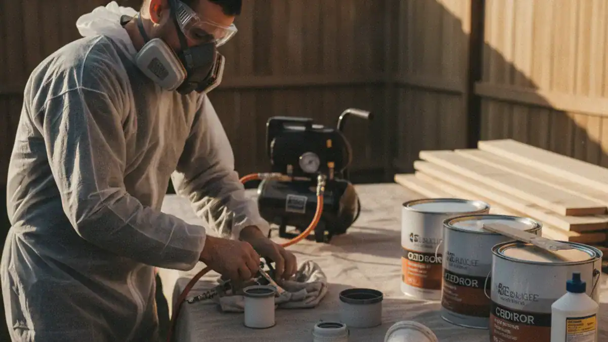 Setting Up Your Spray Painting Gear