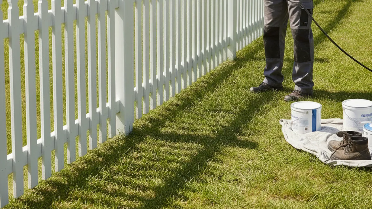 Spray Painting Your Picket Fence: The Easy Way to a Beautiful Finish