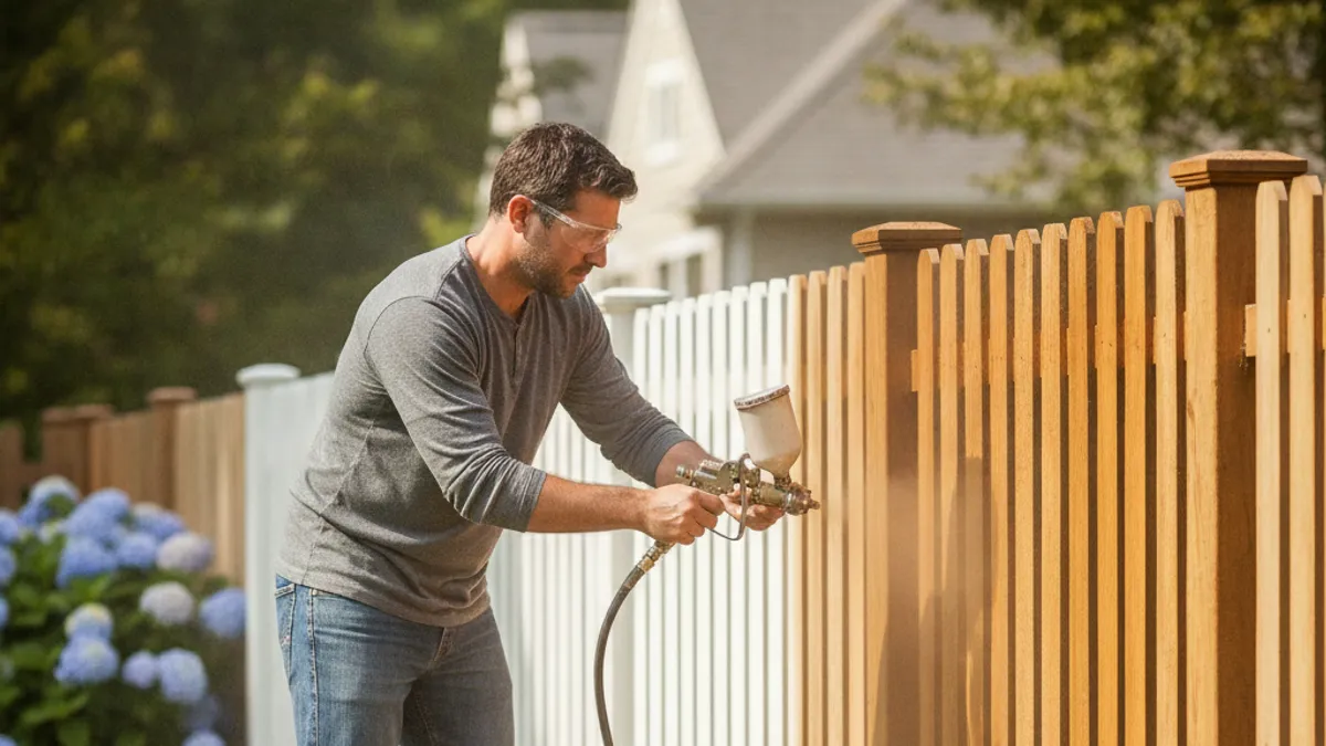 Spraying Your Picket Fence: The Technique