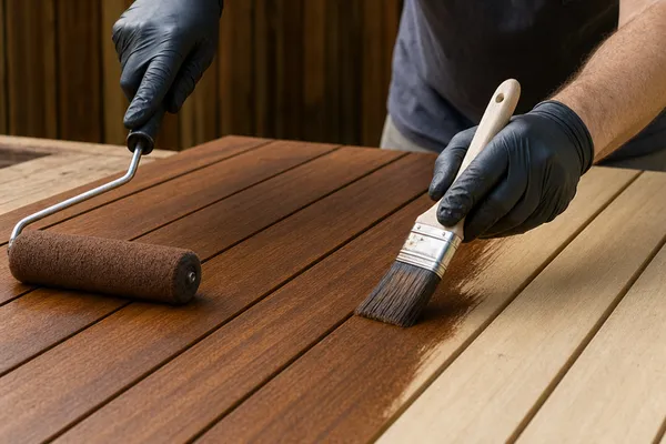Staining Wood: Roller or Brush – Which Wins for Your Project?