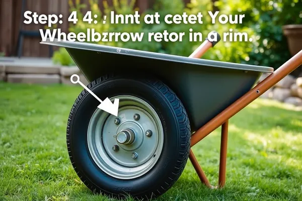 Step 4: Inflating Your Wheelbarrow Tire