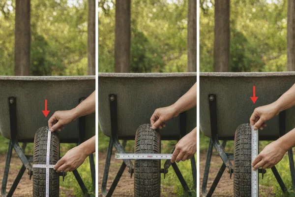 Step-by-Step: How to Measure Your Wheelbarrow Tire Accurately