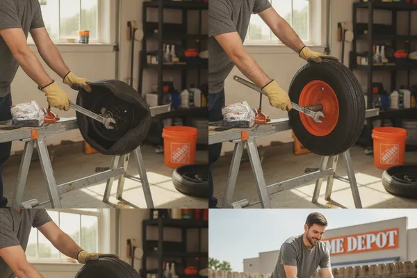 Step-by-Step: Replacing Your Wheelbarrow Tire