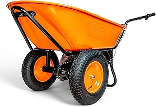 SuperHandy Wheelbarrow Utility Cart Electric 24V