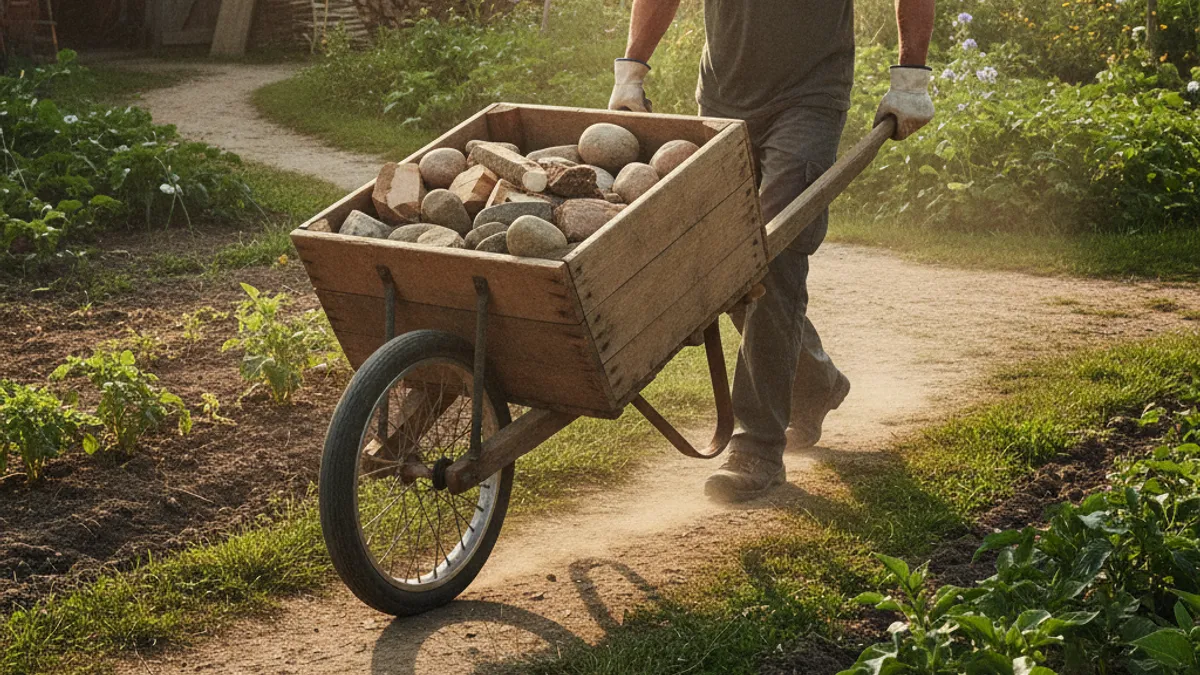 Testing Your Homemade Wheelbarrow: Balance, Strength, and Steering