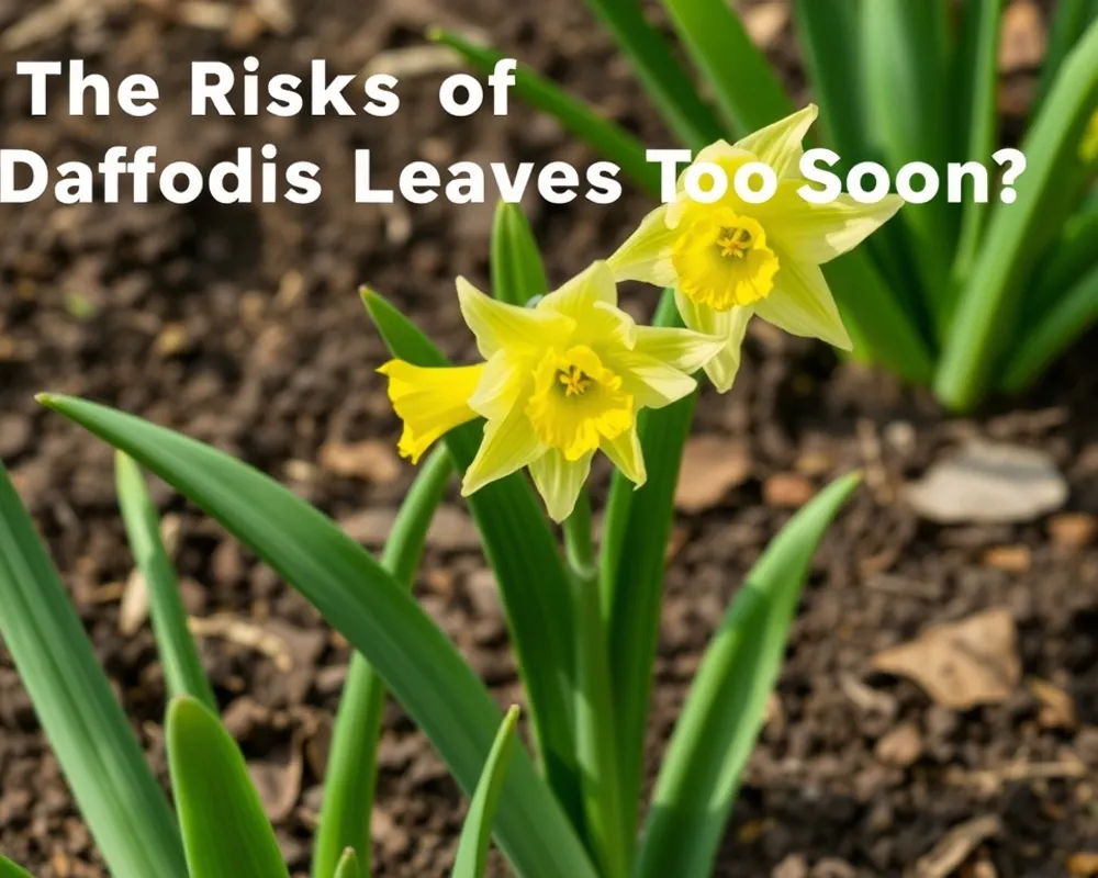 The Risks of Cutting Daffodil Leaves Too Soon
