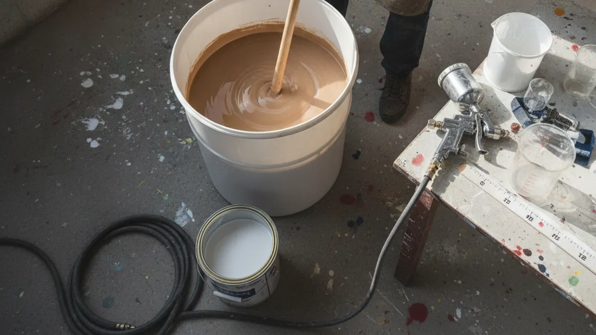 The Step-by-Step Guide to Mixing Fence Paint for Spraying