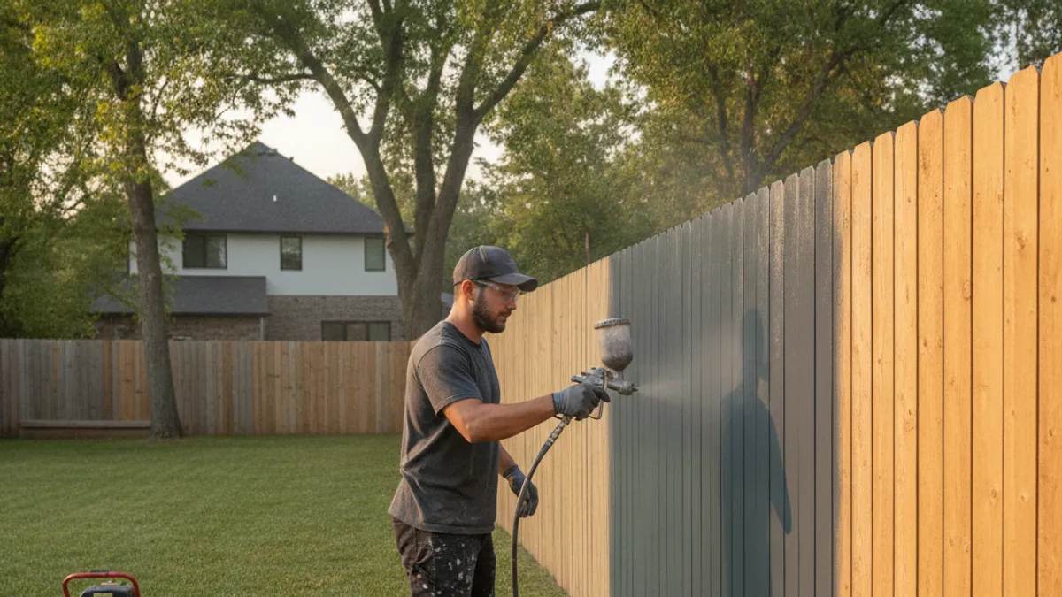 Understanding the Key Price Factors for Fence Spray Painting