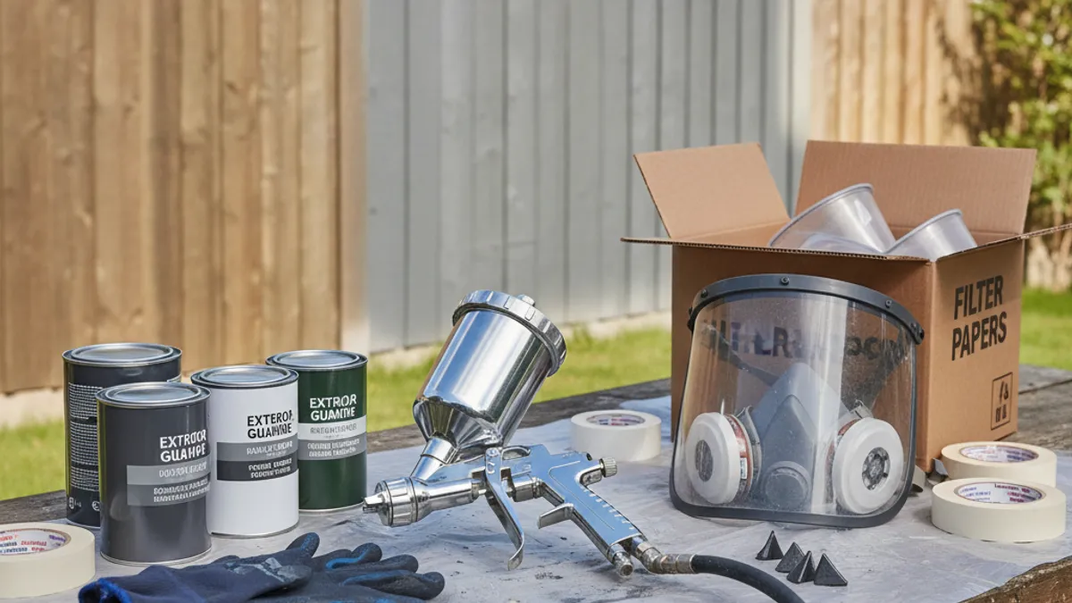 What You'll Need: Essential Spray Painting Tools