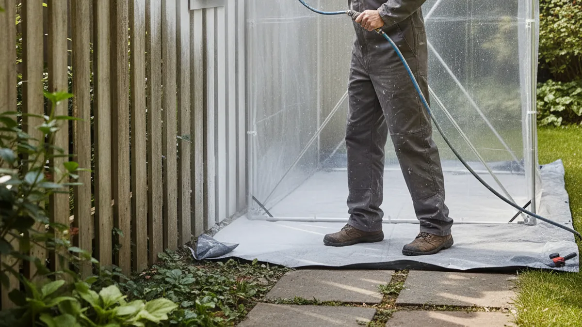 When Less is More: Using Spray Shields and Tents